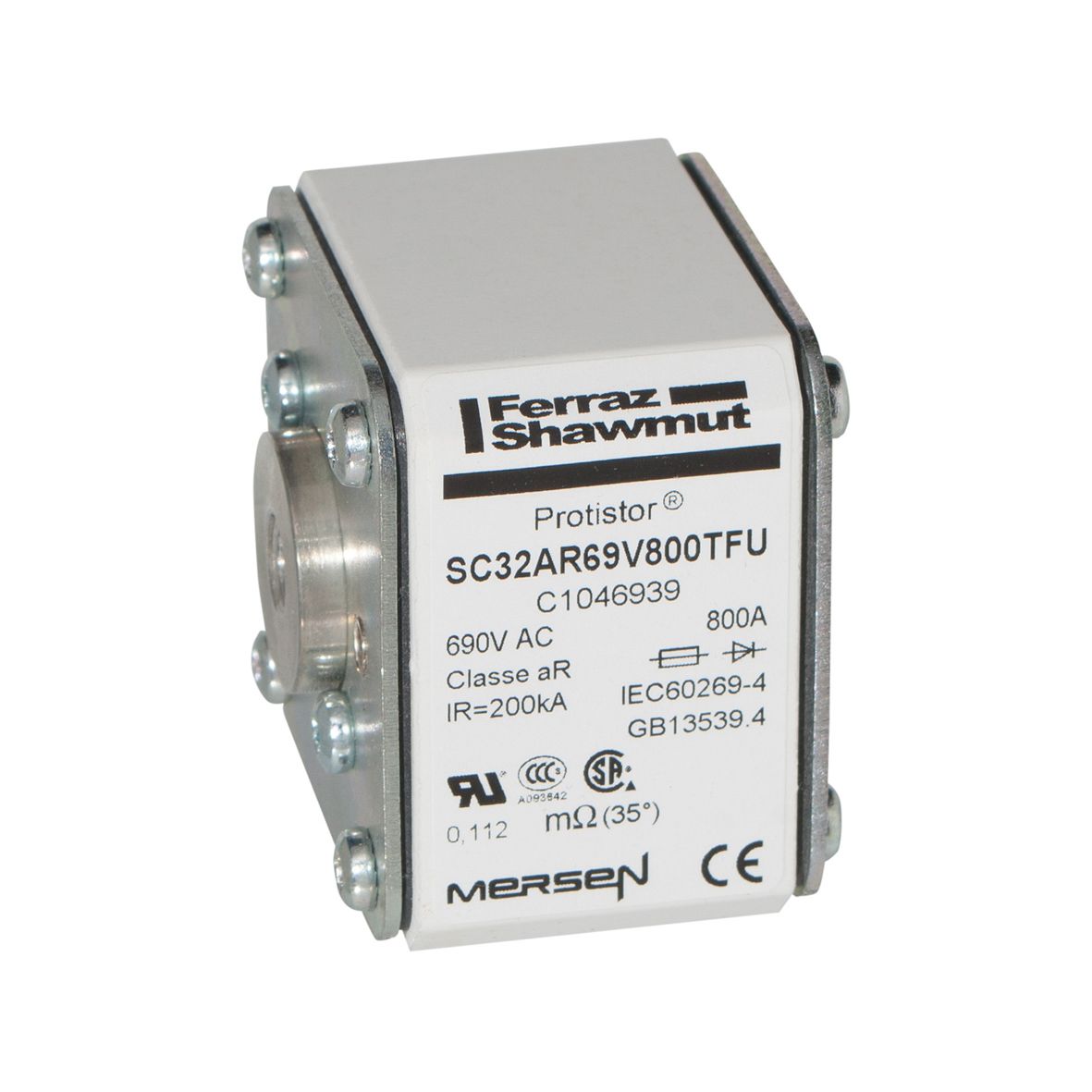C1046939 - Size 32 type TTF without indicator aR 800 A 690VAC